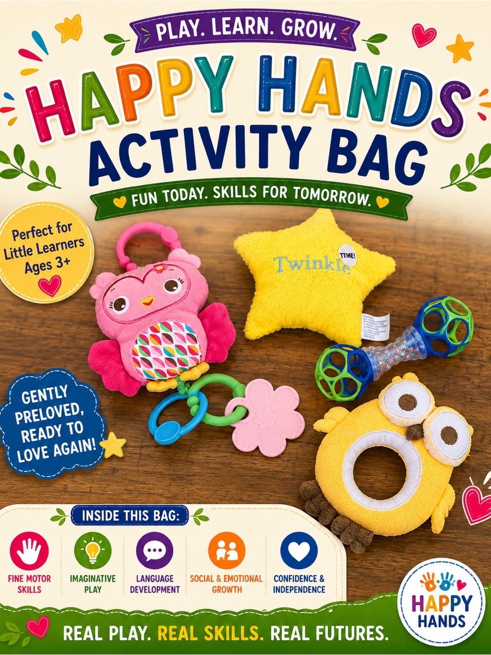 Baby Miscellaneous Toy Bag For Littles